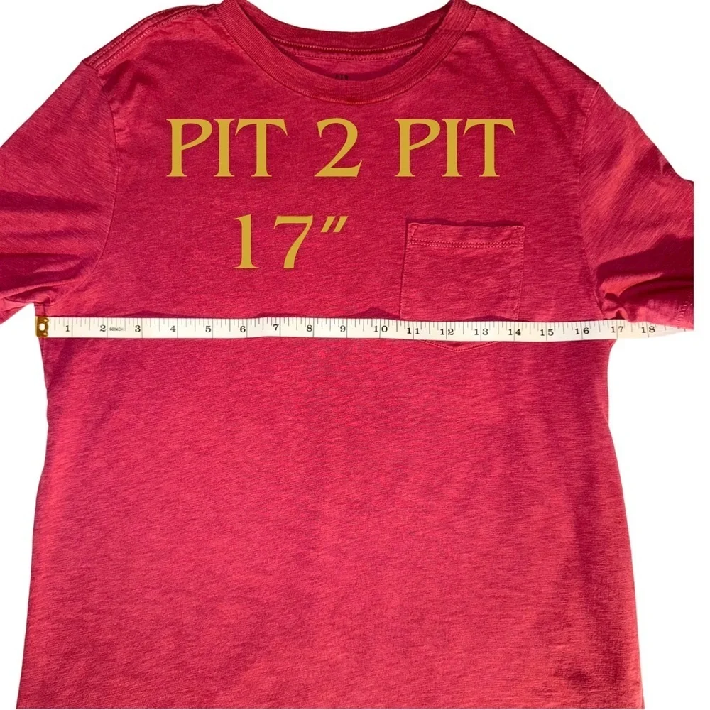 GAP Kids Red Cotton T-Shirt‎